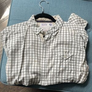 Artis Gray Checkered Casual Shirt! Unisex!💚🤍